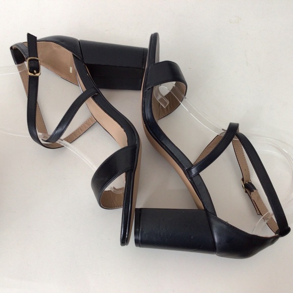 Steve Madden Sundaze Black Heeled Sandals, 10M - Picture 4 of 8